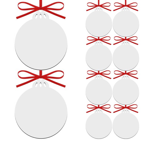 Sublimation Christmas Bauble Ornament Blanks