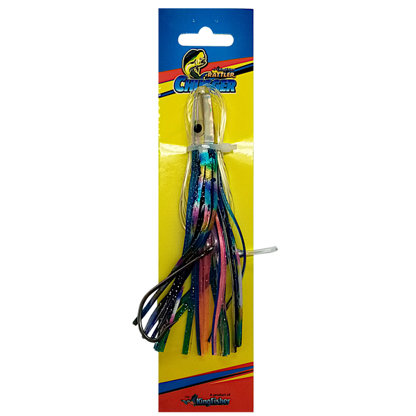 Kingfisher Chugger Big Game Offshore Lure - Bullet 5.5" 14cm Blue