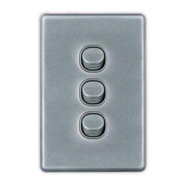 Silver 3 Lever Switch