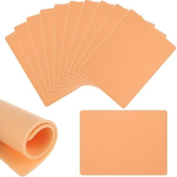 Pack of 5 Premium Thin Tattoo Practice Fake Skin for Tattoo &amp; PMU