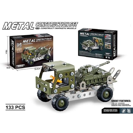 HEMCO 133 Piece Military Vehicle Puzzle for Intelligent & Creative