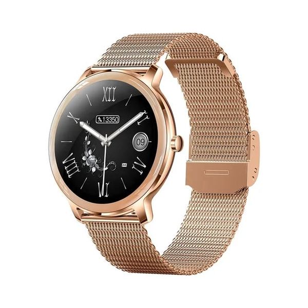 R18 Pro Smart watch Health Monitoring, Sports,BT Calling Gold colour