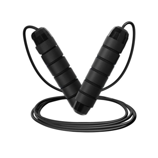 Jump Rope with Ball Bearings, 9.8ft Adjustable PVC with Foam Handles