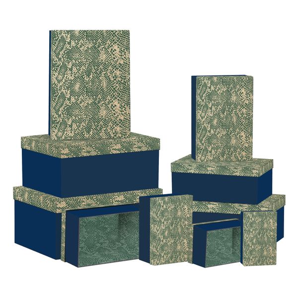 10 Nested Boxes Savannah