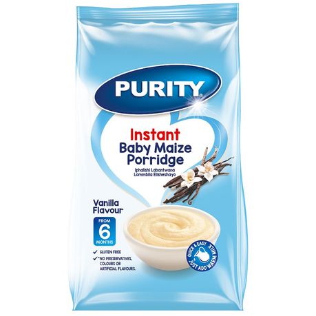 Purity cream store of maize porridge