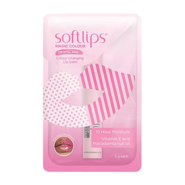 Softlips Magic Colour Crystal Pink 2g