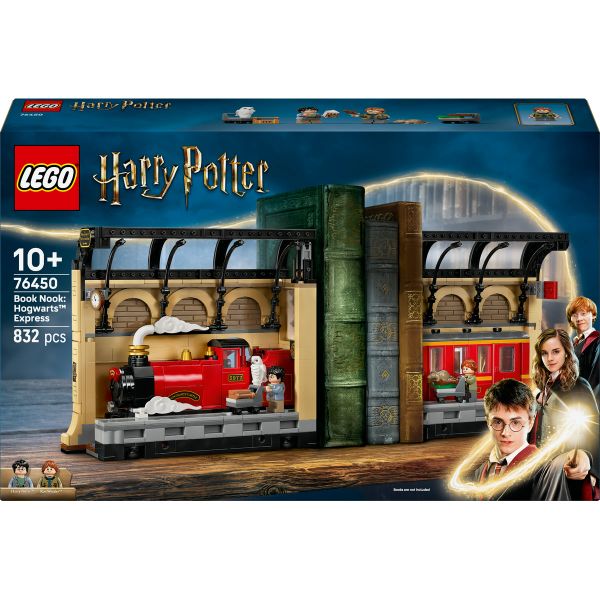 LEGO® Harry Potter™ Book Nook: Hogwarts™ Express, Magical Toy 76450