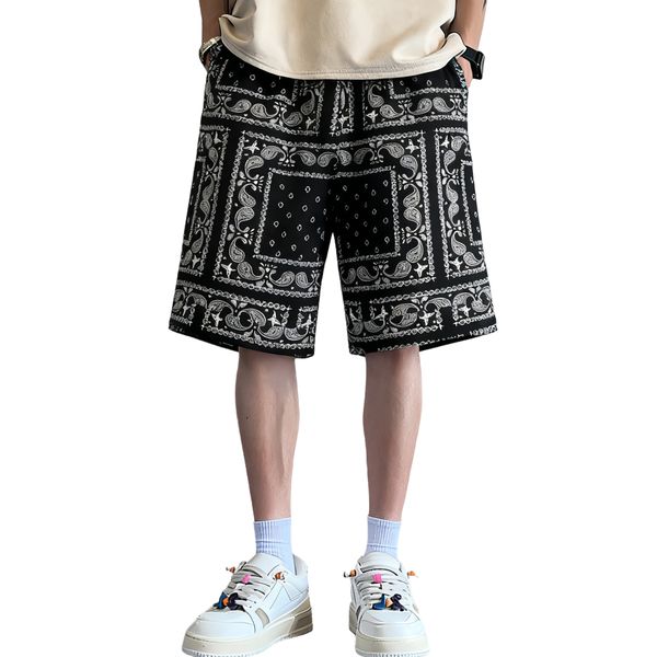 Men's Sports printing Shorts Casual Beach Gym Workout Running Shorts