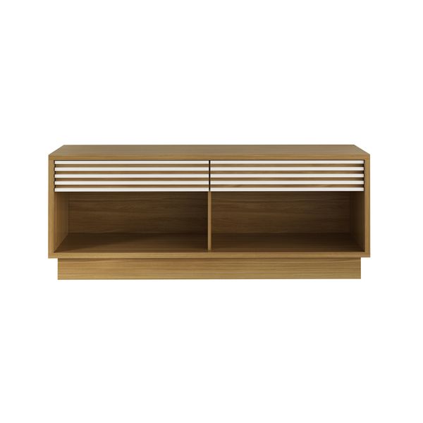Bella Casa off-white Wood 0.073 cm cm Living Room Cabinet