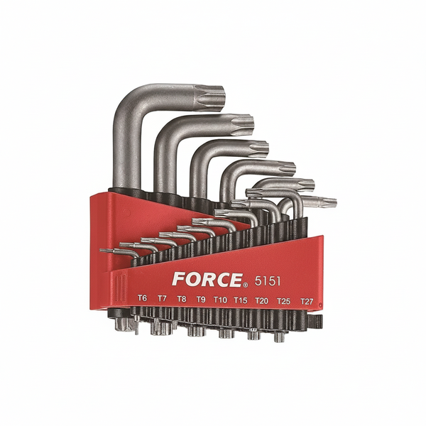 Force 15 Piece Tamperproof Star Key Set for Electronics &amp; Automotive