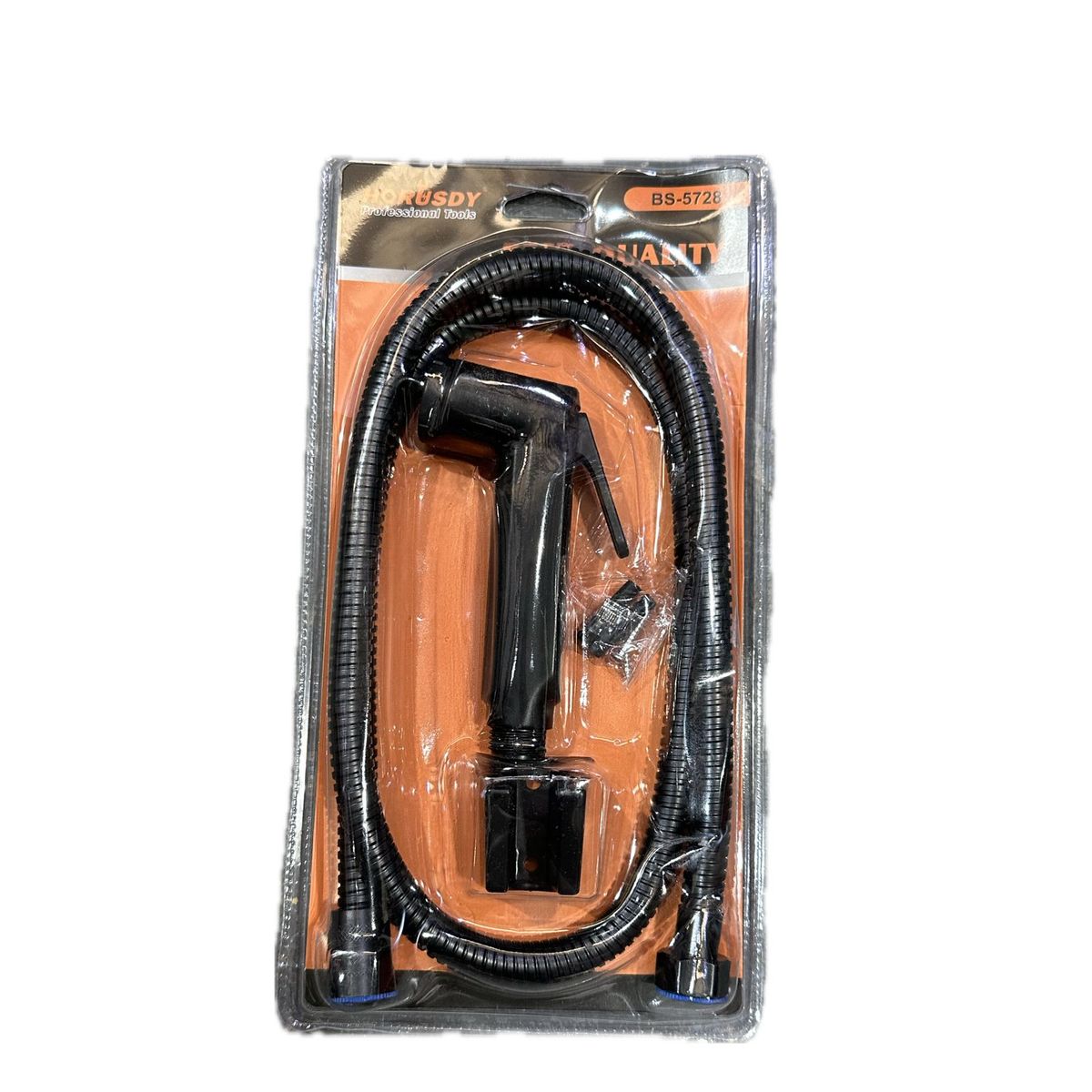 Horusdy Black Shower Head With Hose