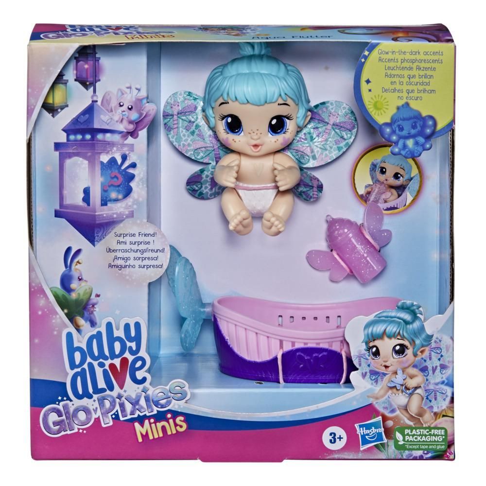 Baby Alive GloPixies Minis Doll, Aqua Flutter 87647 | Shop Today. Get ...