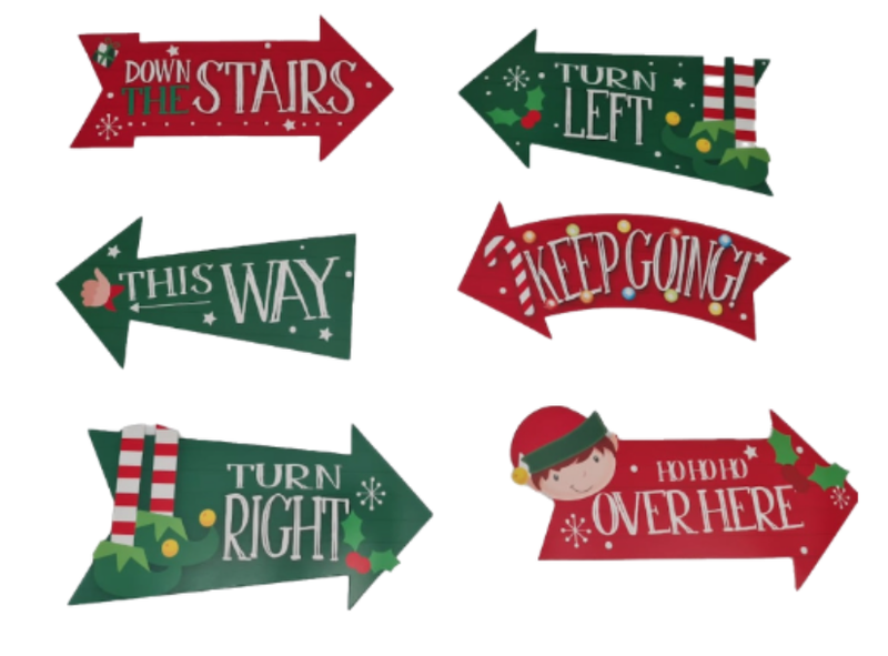 Christmas Present Hunt Arrows - Pack of 15