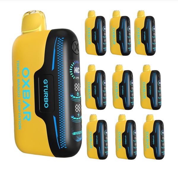 Oxbar G-Turbo 36k Puffs - Triple Mango Temptation (Pack of 10)