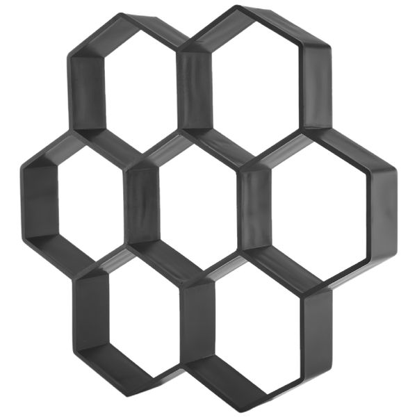 Stepping Concrete Paver Mold Mold Garden Paving Stone Molds 30x30Cm