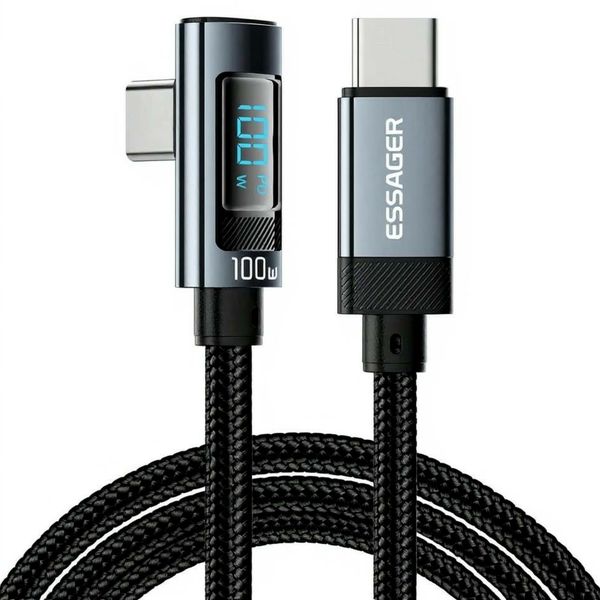 Essager FlexCharge 100W Type-C to Type-C SuperFast Gaming Charging Cable