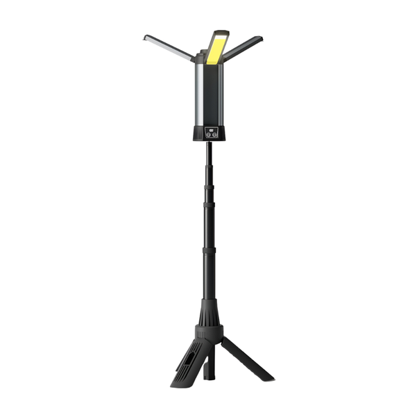Adjustable Rechargable Portable Outdoor LED Working Light With Tripod Stand