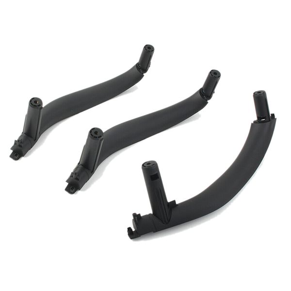 Door Pull Handle Trim Cover for BMW- X5 X6 F15 F16 RHD (Black)