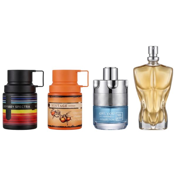 4 Piece Men's Premium Gift Set Eau de Parfum Collection for Him 30ml EDP