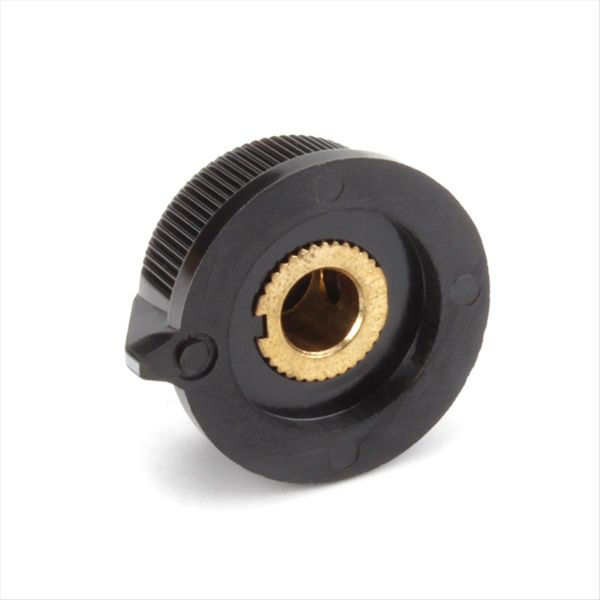 30 Pieces 6 35Mm Shaft Brass Inside Set Black