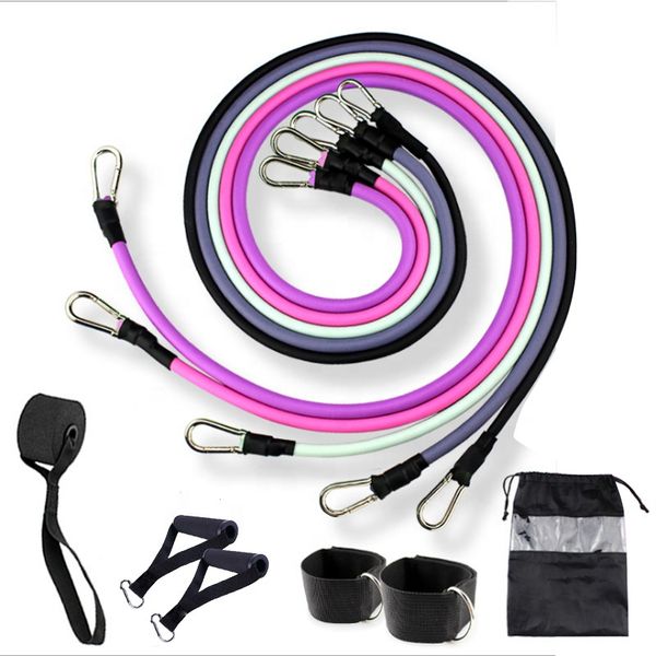 11 Piece Resistance Band Set