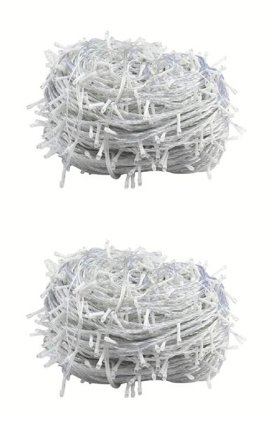 2 X 10M Decorative Christmas Fairy String Lights Changing Mode Pink Light