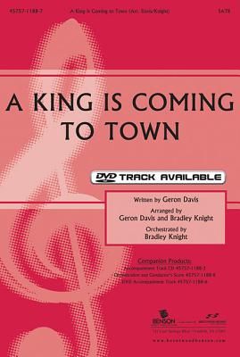 A King Is Coming to Town Split Track Accompaniment CD (P/O)