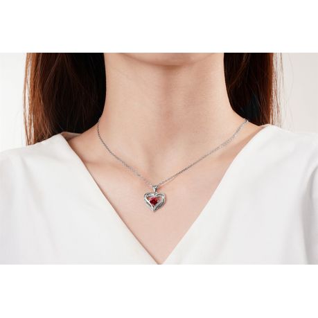 Swarovski january sale birthstone necklace