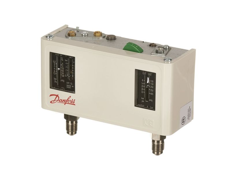 Danfoss KP15 Dual Pressure Control Manual Reset High
