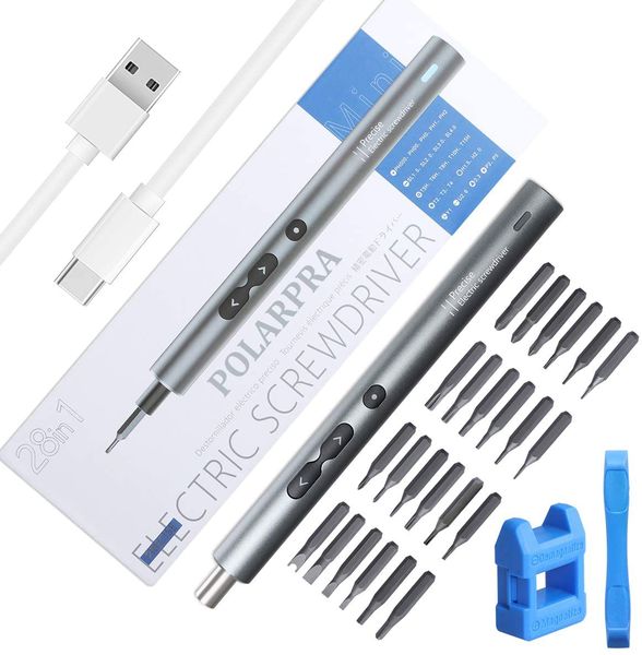 28-in-1 Electric Rechargeable Precise Screwdriver Kit