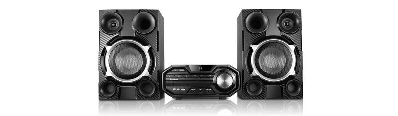 Hisense 2 HA350 CH Bluetooth CD Mini HiFi 100W-Black