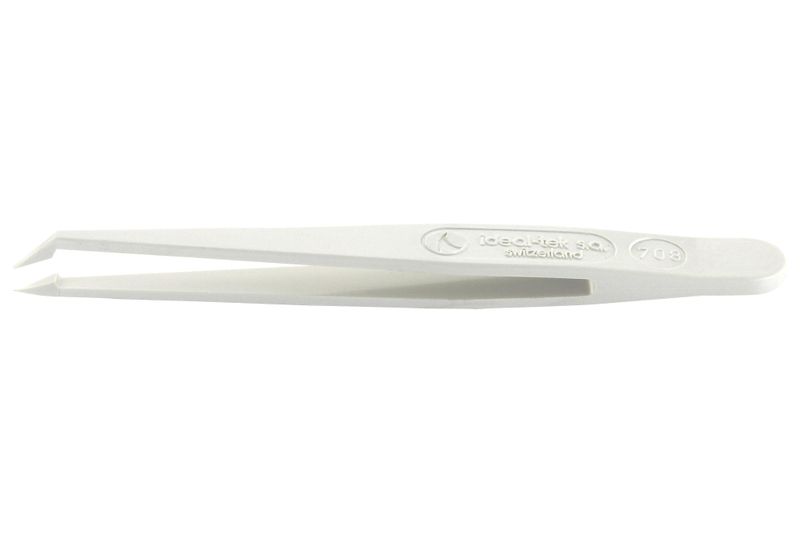 Ideal-Tek (708.DG) Tweezer, Component Positioning, ESD, Bent, Flat