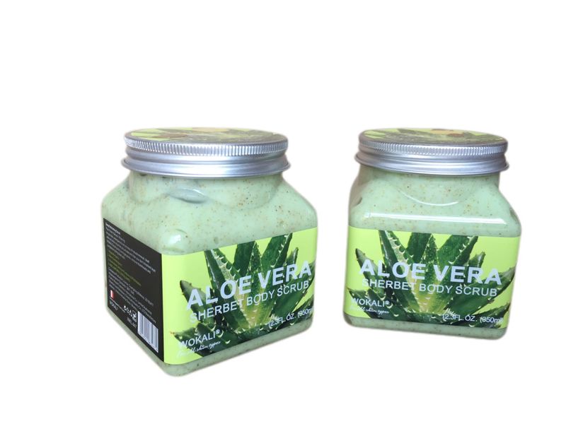 Aloe Vera Sherbet Body Scrub - 350ml 2 Pack.