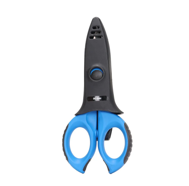 IWISS IWE-35 Electricians Cable Scissors Stripper &amp; Ferrule Crimper