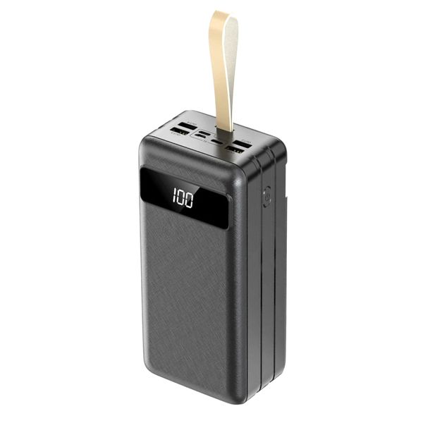 80000mAh Power Bank PD 20W - 22.5W Fast Charging Compatible With LED Light