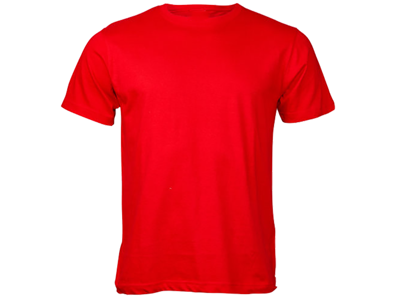 Dromex 100% Cotton Short Sleeve T-shirt - Red