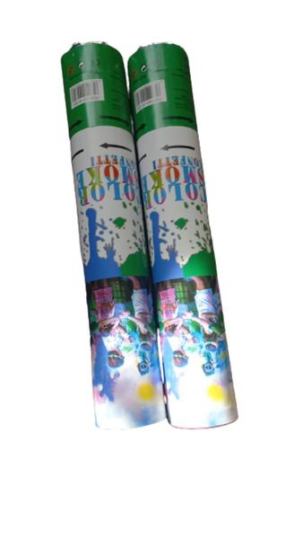 Smoke Confetti Canon Smoke Bomb Colour Run Powder Gender Reveal Blue &amp; Pink