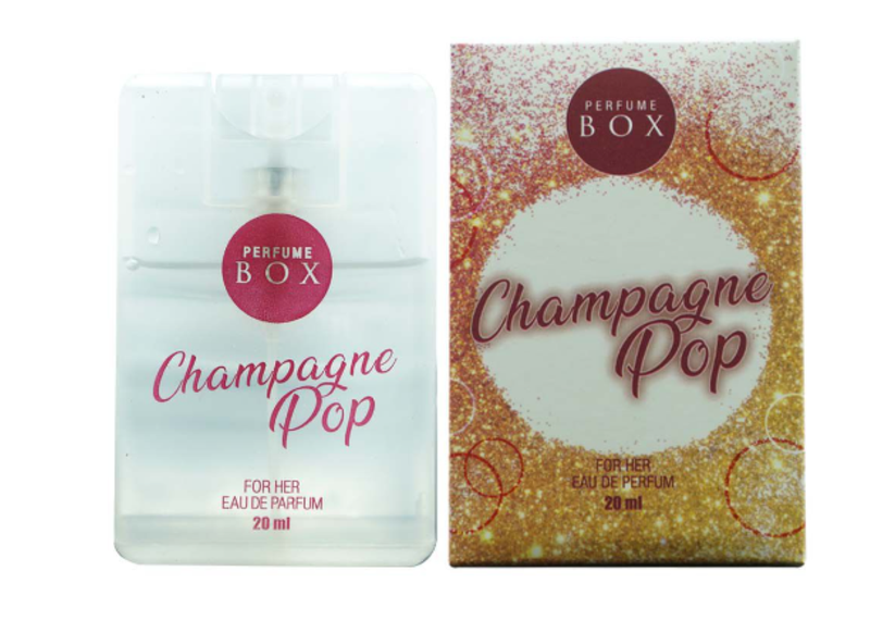 Perfume Box Champagne Pop For Her Perfume Pocket size Set of 3
