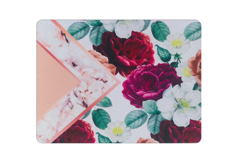 Hey Casey! Blush Botanical Mouse Pad