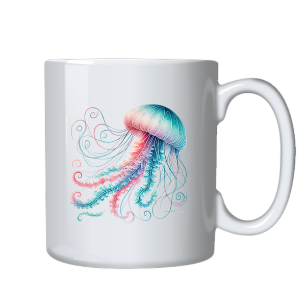 Blue Squid Ocean Ideal Birthday Christmas Gift Mug Cup 402