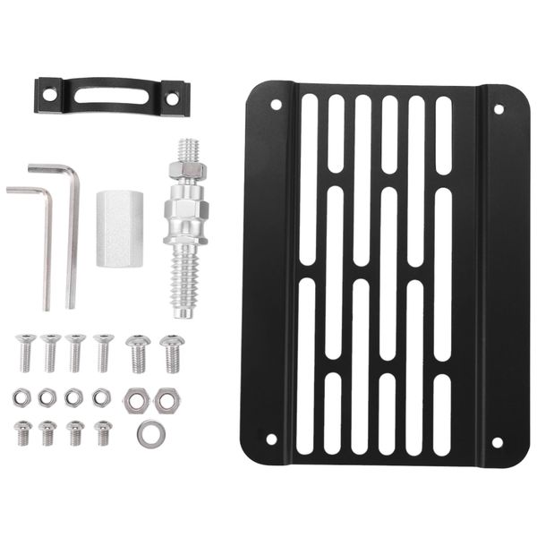 Front Bumper Tow Hook License Plate Frame Relocator Compatible with Subaru