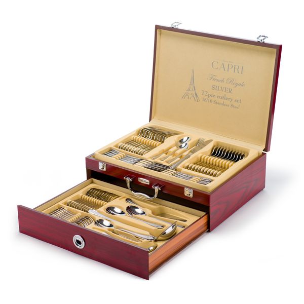 Capri - 72PC French Royale Cutlery Set