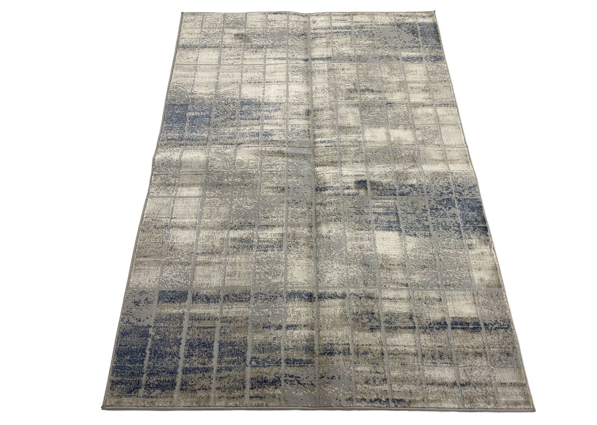 Modern Rug Beige and Blue 180 x 120cm Buy Online in South Africa