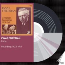 Ignaz Friedman: Complete Recordings 1923-1941 (CD / Box Set)