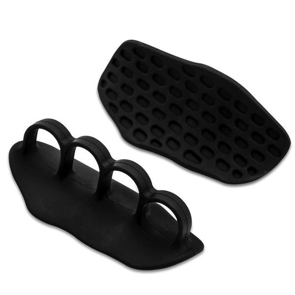 1 Pair Anti-Slip Workout Grips,Rubber Gym Grips Deadlifts Palm Gloves