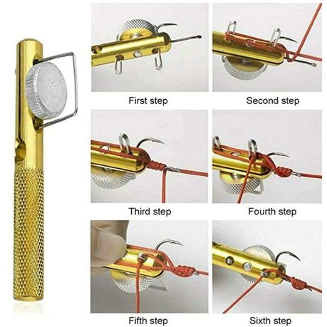 Manual Fishing Hook Tier - Fishing Knot Tying Tool