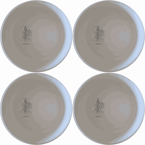 Tibetan Cultural Imagery Bowl Set of 4 - Range 4