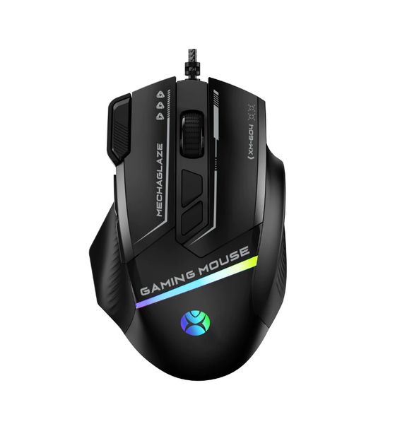 DW Mikuso RGB Wired Mouse For Gaming, 7200 DPI Precision, 8 Buttons -XM-604