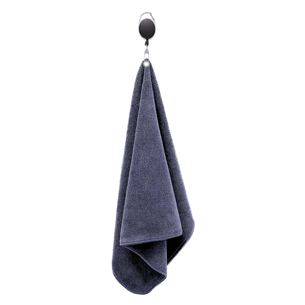 Retractable Microfibre Golf Towel