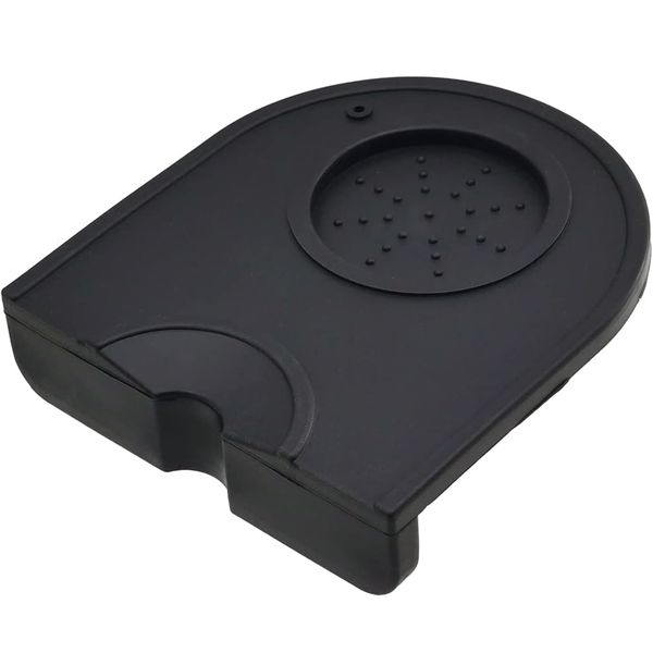 Coffee Tamper Mat Silicone Espresso Tamping Pad Corner Stand Tamp Station